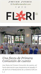 Mobile Screenshot of floristeriaflori.com